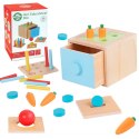 WOOPIE GREEN Drewniana Szuflada Edukacyjna Sorter Montessori WOOPIE GREEN Drewniana Szuflada Edukacyjna Sorter Montessori