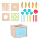 WOOPIE GREEN Drewniana Szuflada Edukacyjna Sorter Montessori WOOPIE GREEN Drewniana Szuflada Edukacyjna Sorter Montessori