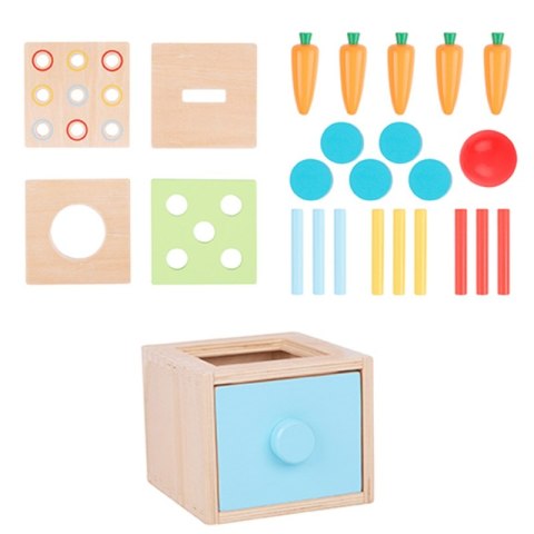 WOOPIE GREEN Drewniana Szuflada Edukacyjna Sorter Montessori WOOPIE GREEN Drewniana Szuflada Edukacyjna Sorter Montessori