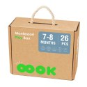 TOOKY TOY Box Pudełko XXL Montessori Edukacyjne 6w1 Sensoryczne 7-8 Mies TOOKY TOY Box Pudełko XXL Montessori Edukacyjne 6w1 Sensoryczne 7-8 Mies