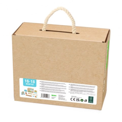 TOOKY TOY Box Pudełko XXL Montessori Edukacyjne 7w1 Sensoryczne 16-18 Mies. TOOKY TOY Box Pudełko XXL Montessori Edukacyjne 7w1 Sensoryczne 16-18 Mies.