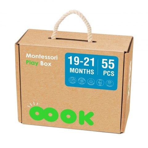 TOOKY TOY Box Pudełko XXL Montessori Edukacyjne 7w1 Sensoryczne 19-21 Mies. TOOKY TOY Box Pudełko XXL Montessori Edukacyjne 7w1 Sensoryczne 19-21 Mies.