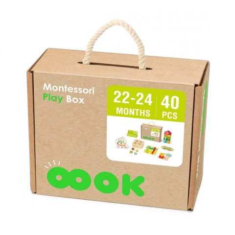 TOOKY TOY Box Pudełko XXL Montessori Edukacyjne 7w1 Sensoryczne 22-24 Mies TOOKY TOY Box Pudełko XXL Montessori Edukacyjne 7w1 Sensoryczne 22-24 Mies