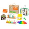 TOOKY TOY Box Pudełko XXL Montessori Edukacyjne 7w1 Sensoryczne 25-30 Mies. TOOKY TOY Box Pudełko XXL Montessori Edukacyjne 7w1 Sensoryczne 25-30 Mies.
