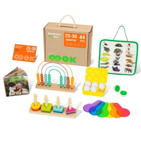 TOOKY TOY Box Pudełko XXL Montessori Edukacyjne 7w1 Sensoryczne 25-30 Mies. TOOKY TOY Box Pudełko XXL Montessori Edukacyjne 7w1 Sensoryczne 25-30 Mies.