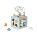 TOOKY TOY Drewniana Kostka Aktywności Kosmos Sorter Labirynt TOOKY TOY Drewniana Kostka Aktywności Kosmos Sorter Labirynt