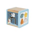 TOOKY TOY Drewniana Kostka Aktywności Kosmos Sorter Labirynt TOOKY TOY Drewniana Kostka Aktywności Kosmos Sorter Labirynt