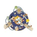 TOOKY TOY Drewniana Rakieta Pętla Motoryczna Labirynt TOOKY TOY Drewniana Rakieta Pętla Motoryczna Labirynt