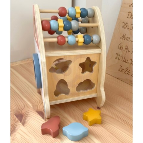 TOOKY TOY Kosmiczna Rakieta Aktywności Sorter Labirynt Drewniany TOOKY TOY Kosmiczna Rakieta Aktywności Sorter Labirynt Drewniany