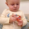TOOKY TOY Kosmiczny Śpiący Księżyc Balansująca Układanka Drewniana Nawlekanka Montessori Kosmos TOOKY TOY Kosmiczny Śpiący Księżyc Balansująca Układanka Drewniana Nawlekanka Montessori Kosmos