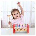 TOOKY TOY Wbijak Przebijak Drewniany Kolorowy TOOKY TOY Wbijak Przebijak Drewniany Kolorowy