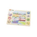 VIGA Drewniane Puzzle Odgadnij po Cieniu - Środki Transportu Układanka 17 el. VIGA Drewniane Puzzle Odgadnij po Cieniu - Środki Transportu Układanka 17 el.