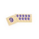 VIGA Zestaw Drewniane Puzzle Dopasuj Liczby Układanka Montessori VIGA Zestaw Drewniane Puzzle Dopasuj Liczby Układanka Montessori