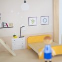VIGA Zestaw Drewniany Domek dla Lalek z Laleczkami i Akcesoriami VIGA Zestaw Drewniany Domek dla Lalek z Laleczkami i Akcesoriami