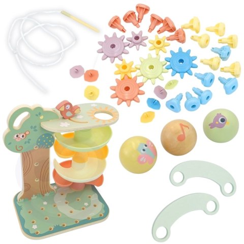 WOOPIE GREEN Drzewko Aktywności Kulodrom Montessori 4w1 FSC WOOPIE GREEN Drzewko Aktywności Kulodrom Montessori 4w1 FSC