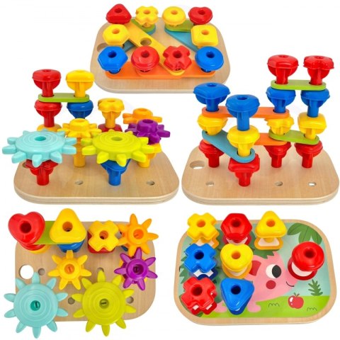 WOOPIE GREEN Konstrukcyjny BOX Motoryczny Montessori 12w1 FSC WOOPIE GREEN Konstrukcyjny BOX Motoryczny Montessori 12w1 FSC