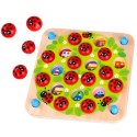 WOOPIE GREEN Memory Drewniana Gra Pamięciowa Edukacyjna Układanka Biedronka WOOPIE GREEN Memory Drewniana Gra Pamięciowa Edukacyjna Układanka Biedronka