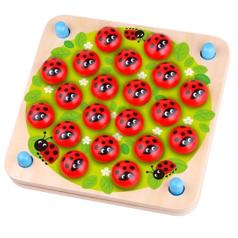WOOPIE GREEN Memory Drewniana Gra Pamięciowa Edukacyjna Układanka Biedronka WOOPIE GREEN Memory Drewniana Gra Pamięciowa Edukacyjna Układanka Biedronka