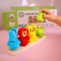 WOOPIE GREEN Układanka Montessori Piramidka Zwierzątka 27 el. FSC WOOPIE GREEN Układanka Montessori Piramidka Zwierzątka 27 el. FSC