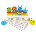 WOOPIE GREEN Układanka Montessori Piramidka Zwierzątka 27 el. FSC WOOPIE GREEN Układanka Montessori Piramidka Zwierzątka 27 el. FSC