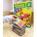 WOOPIE Gra Edukacyjna Transport Zwierzęta Puzzle Domino Montessori WOOPIE Gra Edukacyjna Transport Zwierzęta Puzzle Domino Montessori