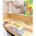 WOOPIE Gra Edukacyjna Transport Zwierzęta Puzzle Domino Montessori WOOPIE Gra Edukacyjna Transport Zwierzęta Puzzle Domino Montessori