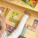 WOOPIE Gra Edukacyjna Transport Zwierzęta Puzzle Domino Montessori WOOPIE Gra Edukacyjna Transport Zwierzęta Puzzle Domino Montessori