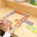 WOOPIE Gra Edukacyjna Transport Zwierzęta Puzzle Domino Montessori WOOPIE Gra Edukacyjna Transport Zwierzęta Puzzle Domino Montessori