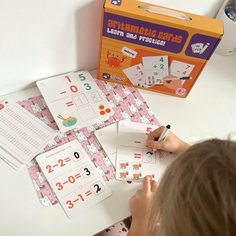 WOOPIE Karty Edukacyjne Fiszki Do Nauki Liczenia WOOPIE Karty Edukacyjne Fiszki Do Nauki Liczenia