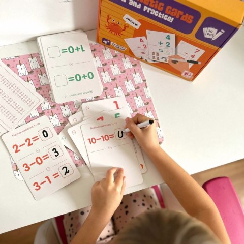 WOOPIE Karty Edukacyjne Fiszki Do Nauki Liczenia WOOPIE Karty Edukacyjne Fiszki Do Nauki Liczenia
