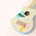CLASSIC WORLD Drewniane Ukulele Gitara dla Dzieci Niebieskie CLASSIC WORLD Drewniane Ukulele Gitara dla Dzieci Niebieskie