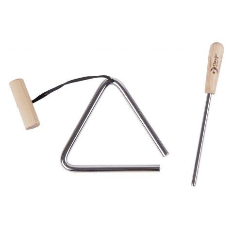 CLASSIC WORLD EDU Instrument Muzyczny Trójkąt dla Dzieci CLASSIC WORLD EDU Instrument Muzyczny Trójkąt dla Dzieci