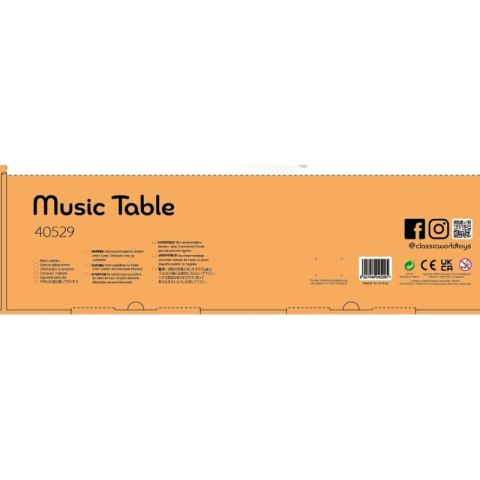 CLASSIC WORLD Zestaw Instrumenty Muzyczne dla Dzieci Ksylofon Tarka Cymbałki Bębenki Talerz Pałeczki Trójkąt Dzwonek 9 el. CLASSIC WORLD Zestaw Instrumenty Muzyczne dla Dzieci Ksylofon Tarka Cymbałki Bębenki Talerz Pałeczki Trójkąt Dzwonek 9 el.