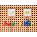 MASTERKIDZ Alfabet Zestaw Liter (Dużych i Małych) do Paneli Ściennych STEM 122 el. MASTERKIDZ Alfabet Zestaw Liter (Dużych i Małych) do Paneli Ściennych STEM 122 el.