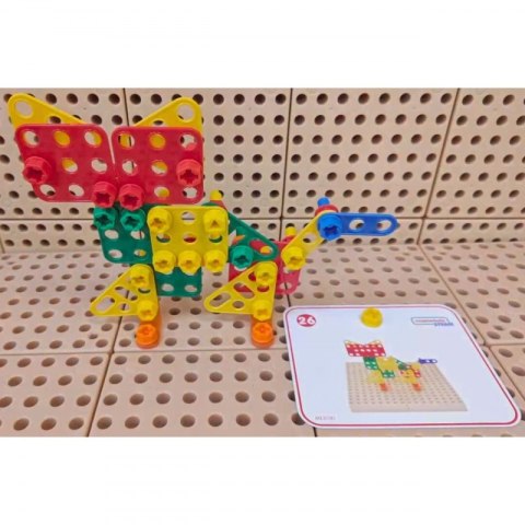MASTERKIDZ Zestaw Geometrycznych Kształtów Klocków do Paneli Ściennych STEM 260 el. MASTERKIDZ Zestaw Geometrycznych Kształtów Klocków do Paneli Ściennych STEM 260 el.