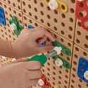 MASTERKIDZ Zestaw Geometrycznych Kształtów Klocków do Paneli Ściennych STEM 260 el. MASTERKIDZ Zestaw Geometrycznych Kształtów Klocków do Paneli Ściennych STEM 260 el.