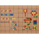 MASTERKIDZ Zestaw Geometrycznych Kształtów Klocków do Paneli Ściennych STEM 260 el. MASTERKIDZ Zestaw Geometrycznych Kształtów Klocków do Paneli Ściennych STEM 260 el.