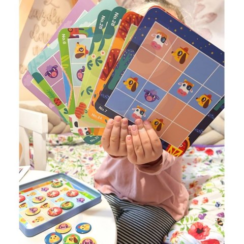 TOOKY TOY Gra Sudoku Dla Dzieci Wersja Farma TOOKY TOY Gra Sudoku Dla Dzieci Wersja Farma