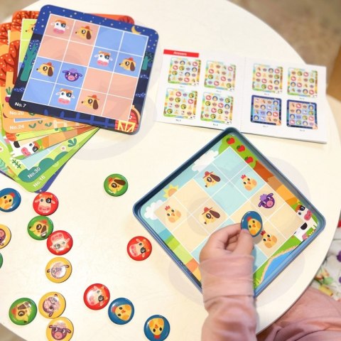 TOOKY TOY Gra Sudoku Dla Dzieci Wersja Farma TOOKY TOY Gra Sudoku Dla Dzieci Wersja Farma