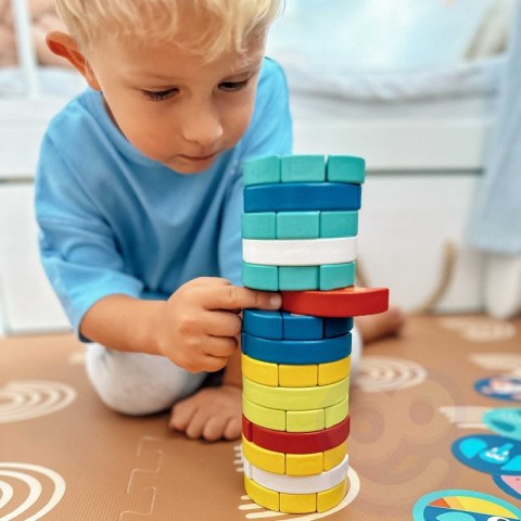 TOOKY TOY Gra Zręcznościowa Klocki Zwierzęta Certyfikat FSC TOOKY TOY Gra Zręcznościowa Klocki Zwierzęta Certyfikat FSC