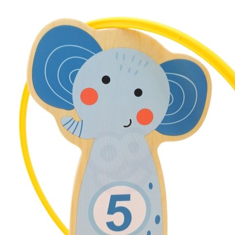 TOOKY TOY Rzut do Celu Drewniana Gra Zręcznościowa Obręcze 15 el. TOOKY TOY Rzut do Celu Drewniana Gra Zręcznościowa Obręcze 15 el.