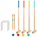 Tooky Toy Drewniany Krykiet Gra Sportowa Ogrodowa Dla 4 Osób Tooky Toy Drewniany Krykiet Gra Sportowa Ogrodowa Dla 4 Osób