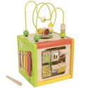 VIGA Drewniana Kostka Edukacyjna 5w1 VIGA Drewniana Kostka Edukacyjna 5w1