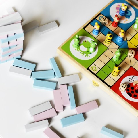 VIGA Drewniana gra Ludo Chińczyk VIGA Drewniana gra Ludo Chińczyk