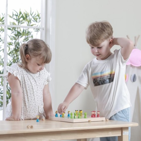 VIGA Drewniana gra Ludo Chińczyk VIGA Drewniana gra Ludo Chińczyk
