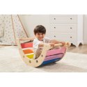 VIGA Drewniany Bujak Mostek 2w1 Huśtawka Montessori Tęczowa VIGA Drewniany Bujak Mostek 2w1 Huśtawka Montessori Tęczowa