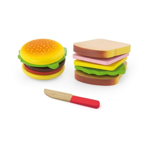 Viga Zestaw Do Krojenia Hamburger i Kanapka Viga Zestaw Do Krojenia Hamburger i Kanapka