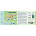 WOOPIE GREEN Drewniana Nawlekanka Klocki Przeplatanka ZOO Montessori 13 el. WOOPIE GREEN Drewniana Nawlekanka Klocki Przeplatanka ZOO Montessori 13 el.