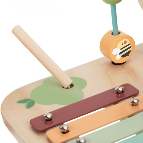 WOOPIE GREEN Drewniany Stolik Edukacyjny Muzyczny Labirynt Sensoryczny 5W1 WOOPIE GREEN Drewniany Stolik Edukacyjny Muzyczny Labirynt Sensoryczny 5W1