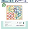 WOOPIE GREEN Gry Planszowe Logiczne 2w1 Ludo Chińczyk + Uwolnij Zwierzątka WOOPIE GREEN Gry Planszowe Logiczne 2w1 Ludo Chińczyk + Uwolnij Zwierzątka